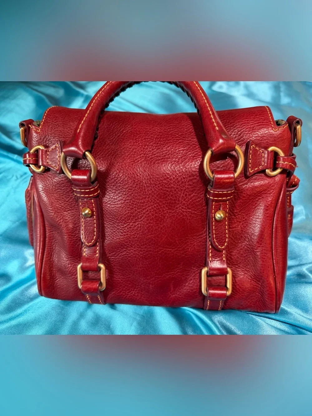 Dooney & Bourke Florentine Mini Satchel and Continental Clutch